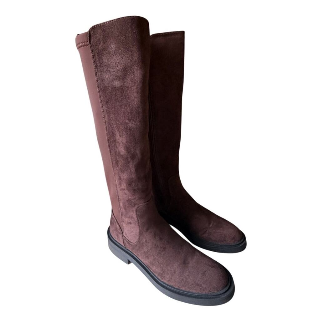 Kenneth Cole Reaction Brown Tall Boots | 7.5M